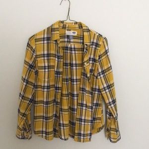 Yellow flannel